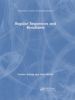 cover image of Regular Sequences and Resultants